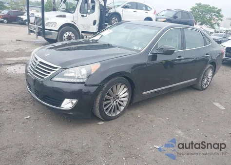 2015 Hyundai Equus Signature from USA, damaged, VIN KMHGH4JH9FU098686